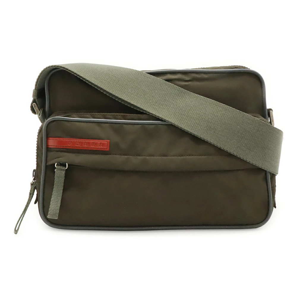 Prada Sport Crossbody Bag Khaki Green Gray
